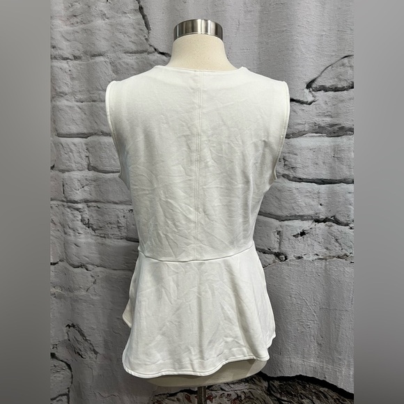 Spanx The Perfect Tie-Waist Top (No Belt) Peplum‎ Classic Tulip Top Blouse - Picture 5 of 8